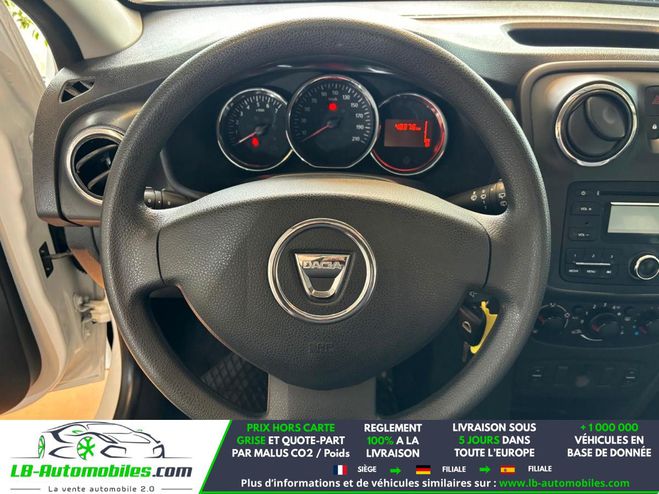 Dacia Sandero SCe 75 Blanc de 2016