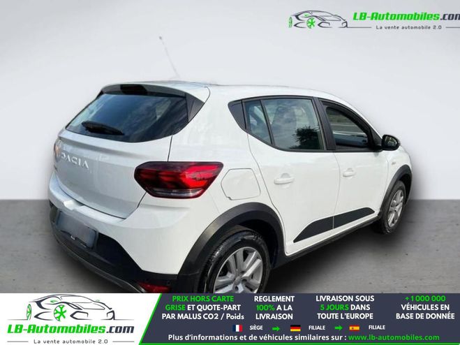 Dacia Sandero TCe 90 BVA Blanc M�tallique de 2023