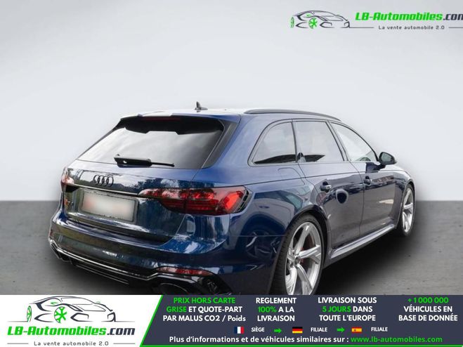 Audi RS4 V6 2.9 TFSI 450 ch BVA Quattro Bleu M�tallique de 2024
