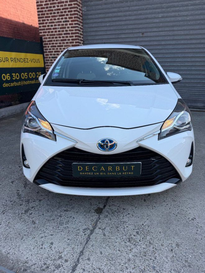 Toyota Yaris 1.5 Hybrid 100cv Dynamic confort plus Blanc pur de 2019