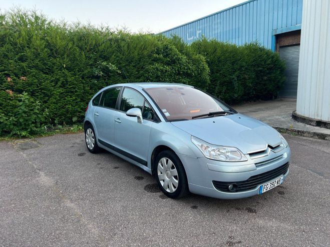 Citroen C4 (Financement possible) 1.6i 16V 110cv Pa Bleu de 2006