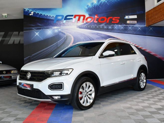Volkswagen T Roc Carat 2.0 TDI 150 DSG 4Motion GPS Virtua Blanc de 2019