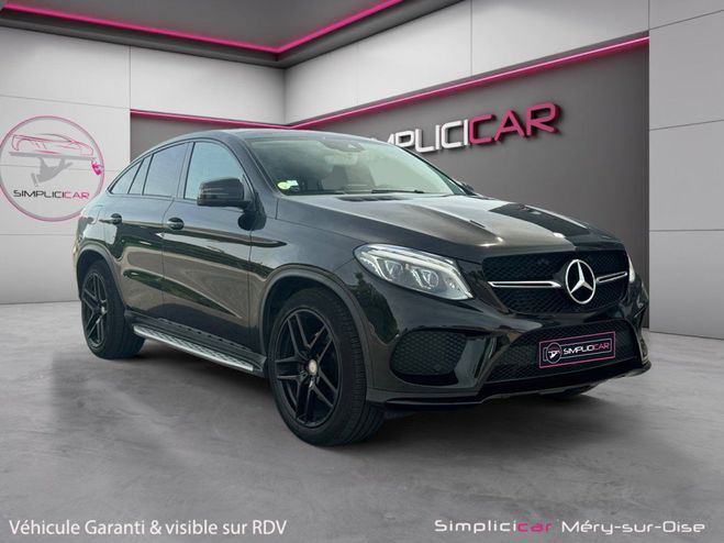 Mercedes GLE CLASSE 350D AMG LIne 4MATIC COUPE Noir de 2016