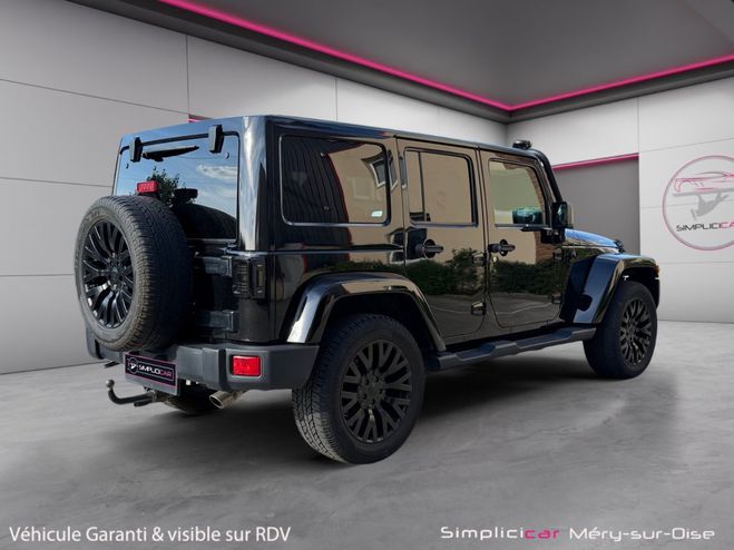 Jeep Wrangler UNLIMITED 2.8 CRD SAHARA Noir de 2019