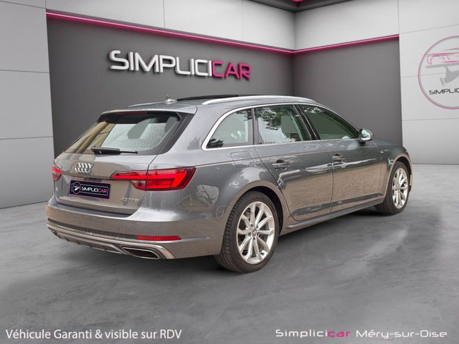 Audi A4 B9 AVANT 40 TFSI ULTRA 190 DESIGN LUXE S Gris Fonc� de 2019