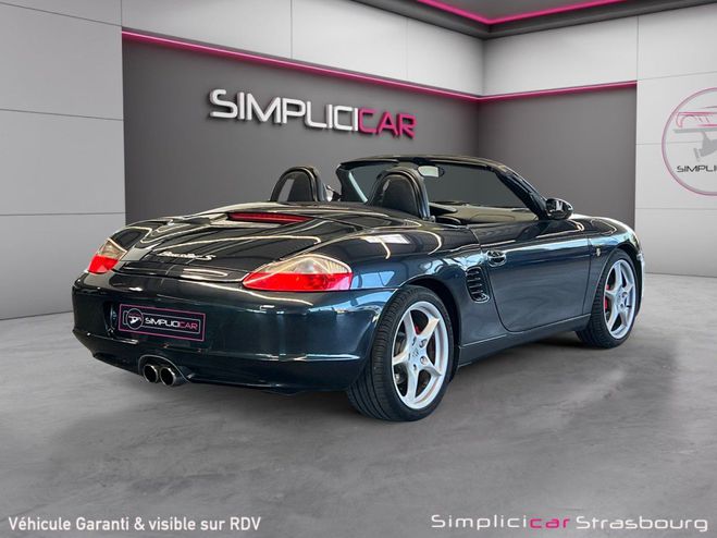 Porsche Boxster TIPTRONIC S Bleu Fonc� de 2004