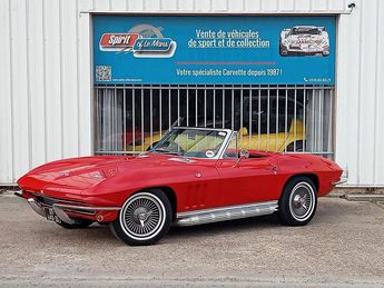  Voir d&eacute;tails -Chevrolet Corvette C2 Sting Ray Cabriolet 1966. &agrave; Arnage (72)