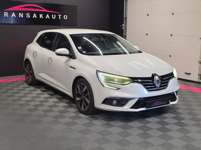 Renault Megane IV BERLINE TCe 130 Energy EDC Intens Bos Blanc de 2017