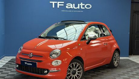 Fiat 500 Cabriolet 0.9i 85ch S&S - Boite automati 2017 d'occasion a  Le Petit-Quevilly (76)