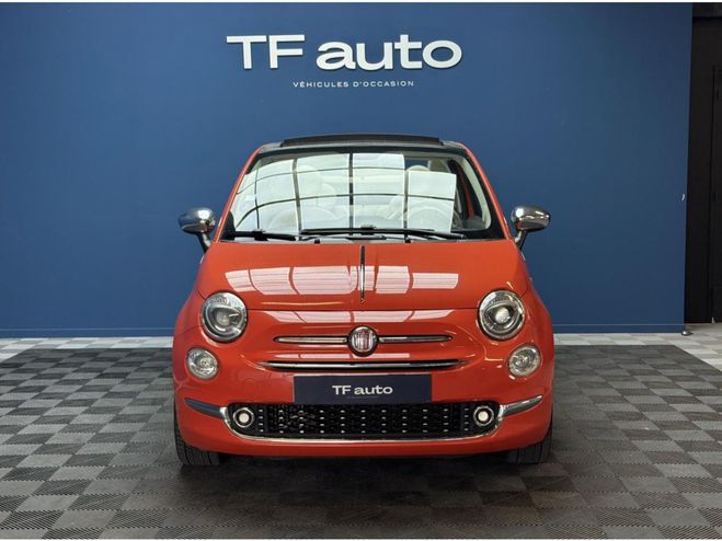Fiat 500 Cabriolet 0.9i 85ch S&S - Boite automati ORANGE FONCE de 2017
