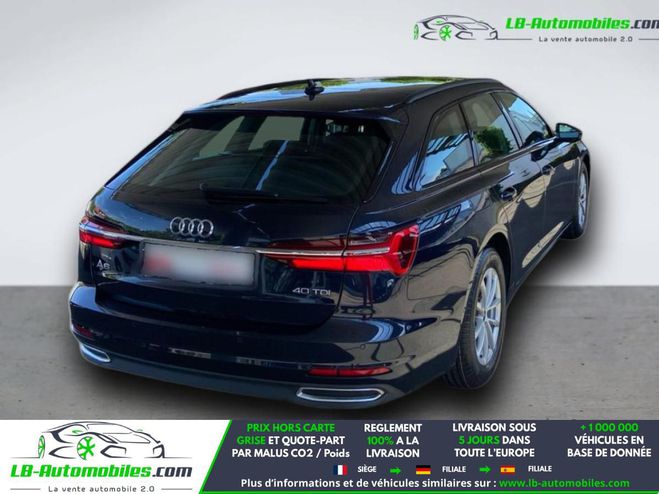 Audi A6 40 TDI 204 ch Bleu M�tallique de 2023