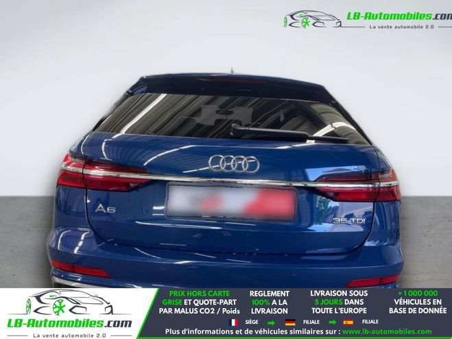 Audi A6 35 TDI 163 ch Bleu M�tallique de 2023