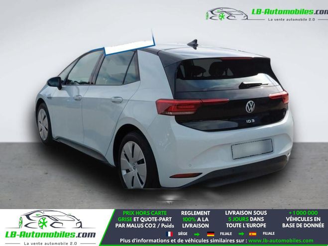 Volkswagen ID. 3 145 ch Pro Blanc M�tallique Mate de 2021
