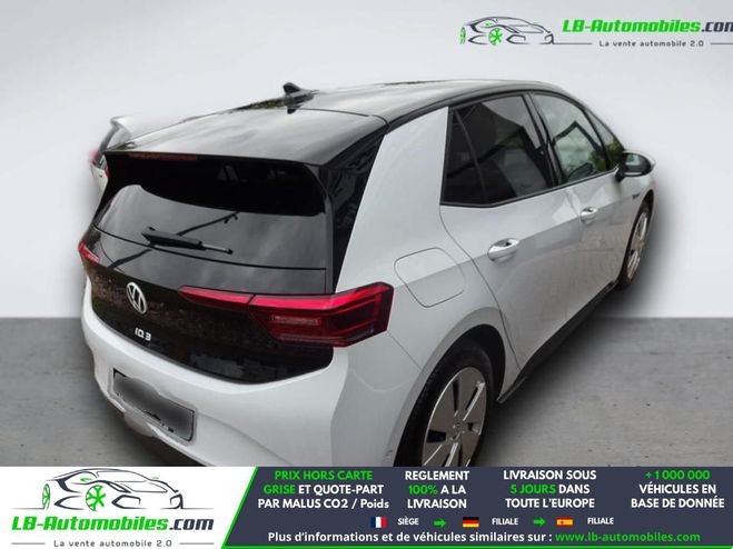 Volkswagen ID. 3 204 ch Blanc M�tallique de 2022
