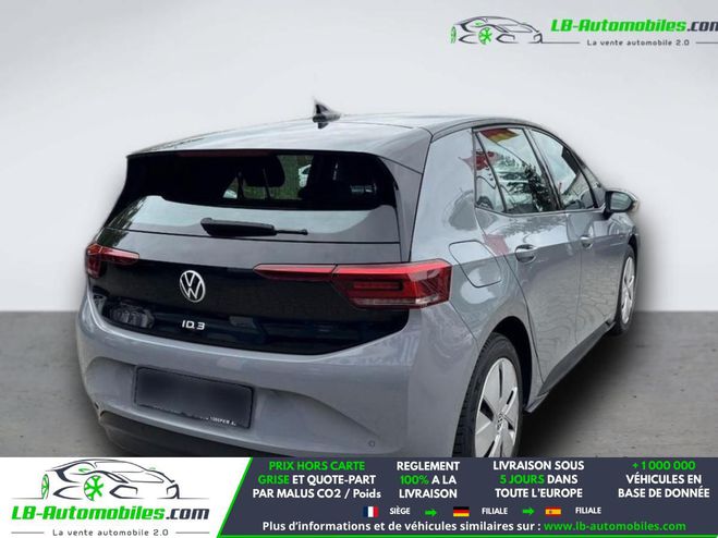 Volkswagen ID. 3 150 ch Pure Performance Gris de 2021