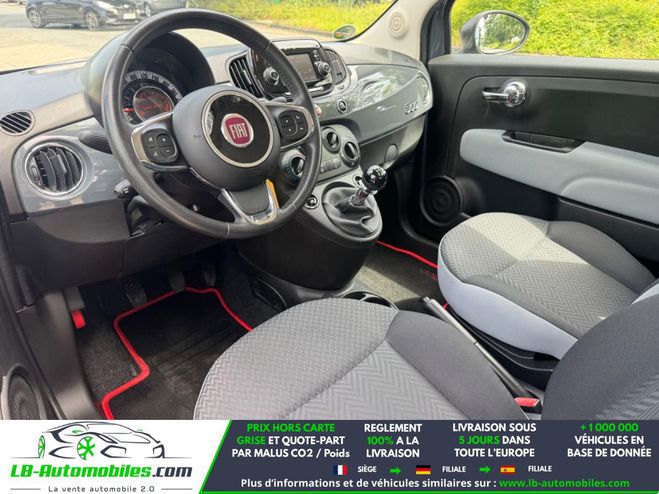 Fiat 500 1.2 69 ch BVM Gris de 2019