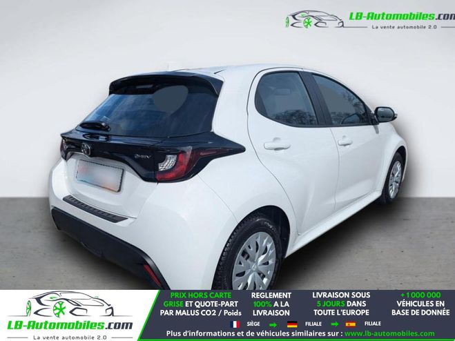 Toyota Yaris Hybride 116ch Blanc de 2024