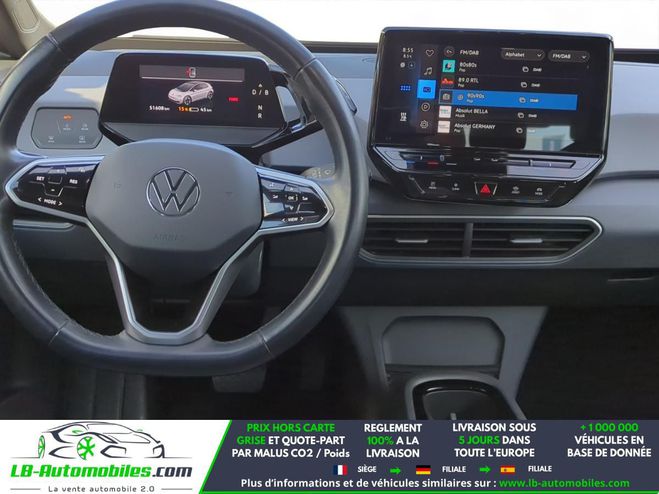 Volkswagen ID. 3 204 ch Pro S Blanc M�tallique Mate de 2022