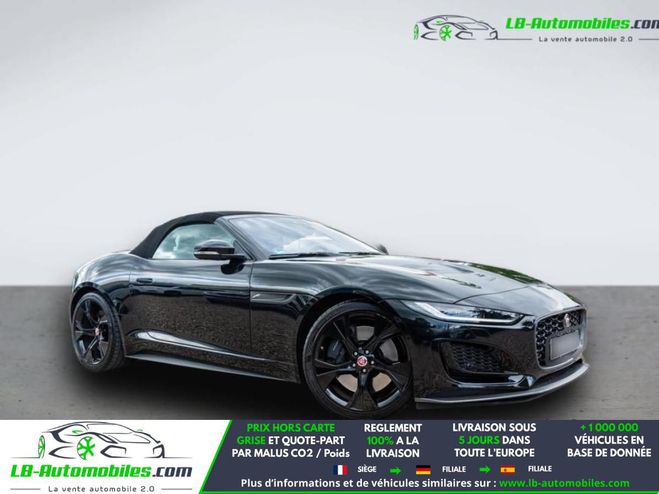 Jaguar F-Type Cabriolet V8 5L 450 ch BVA Noir M�tallique de 2020