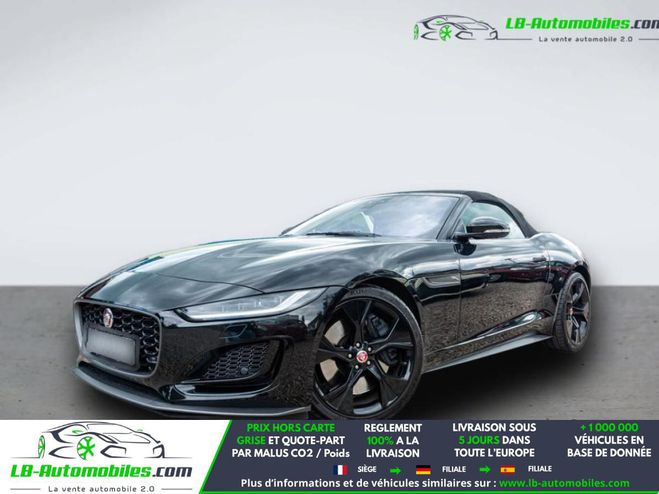 Jaguar F-Type Cabriolet V8 5L 450 ch BVA Noir M�tallique de 2020