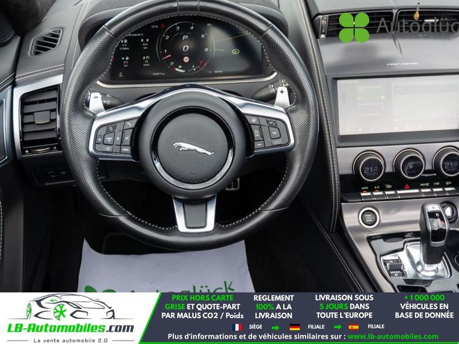 Jaguar F-Type Cabriolet V8 5L 450 ch BVA Noir M�tallique de 2020