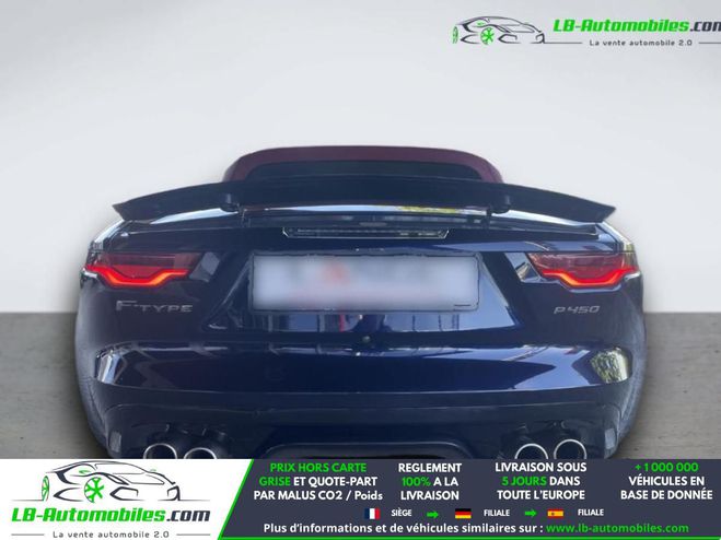 Jaguar F-Type Cabriolet V8 5L 450 ch BVA Bleu M�tallique de 2021