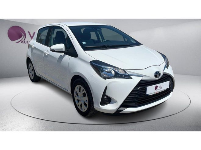 Toyota Yaris 1.0 70 BVM France Connect - CAMERA DE RE BLANC de 2020
