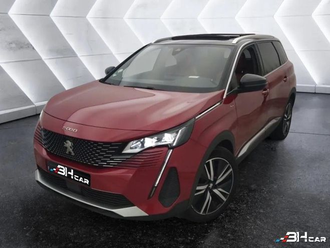 Peugeot 5008 HDI 130 CH GT PACK 7 PLACES ATTELAGE 1 P Rouge de 2022