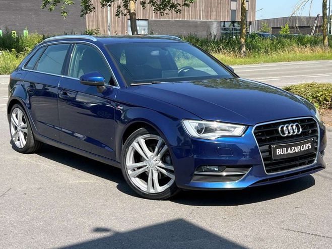 Audi A3 Sportback 1.6 TDi S line MARCHAND EXPORT Bleu M�tallis� de 