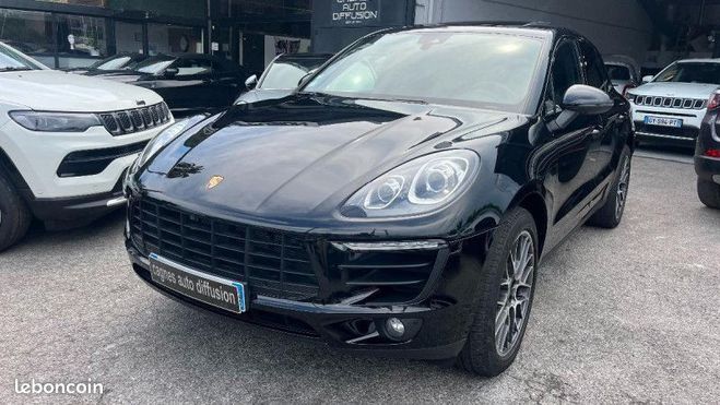 Porsche Macan (95B) 3.0 V6 258CH S DIESEL PDK Noir de 2014
