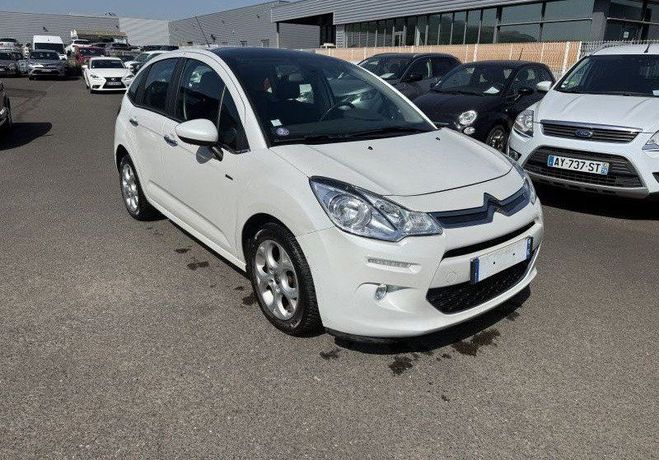 Citroen C3 1.2 VTI EXCLUSIVE Blanc de 2014