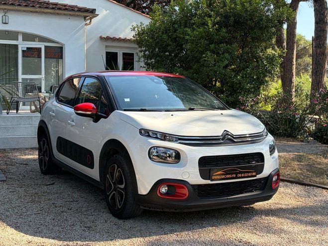 Citroen C3 BlueHDi 100 SS BVM5 Shine / 2�ME MAIN /  Blanc de 2019