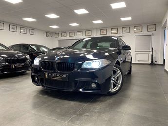  Voir d&eacute;tails -BMW Serie 5 518 dA 1erMAIN- CARNET COMPLET- FULL OPT &agrave; Sambreville (50)