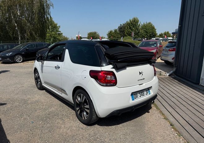 Citroen DS3 1.2 vti 82ch chic 3p cabriolet Blanc de 2015