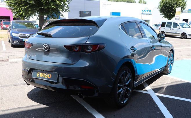 Mazda 3 1.8 SKYACTIV-D 115 SPORTLINE CARPLAY CAM Gris de 2019
