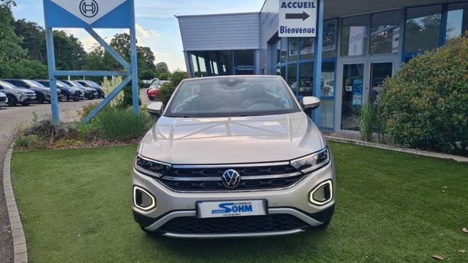 Volkswagen T Roc CABRIOLET 1.5 TSI EVO 150CH STYLE DSG7 BEIGE de 2022