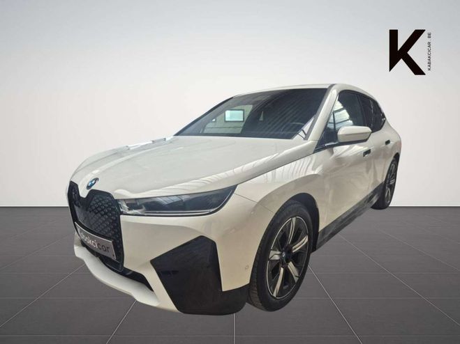 BMW IX xDrive40 (76.6 kWh) Carplay Camera 360�  Blanc M�tallis� de 