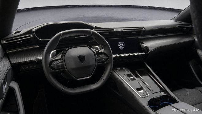 Peugeot 508 Hybrid 180 e-EAT8 II Allure - Cam�ra 360 Noir Perla Nera de 2025