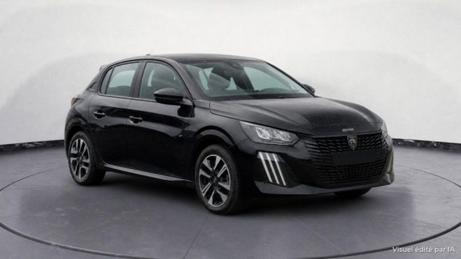 Peugeot 208 Hybrid 100 e-DCS6 II Style - Radars AR - Noir Perla Nera de 2025