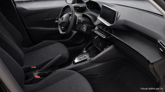 Peugeot 208 Hybrid 100 e-DCS6 II Style - Radars AR - Noir Perla Nera de 2025