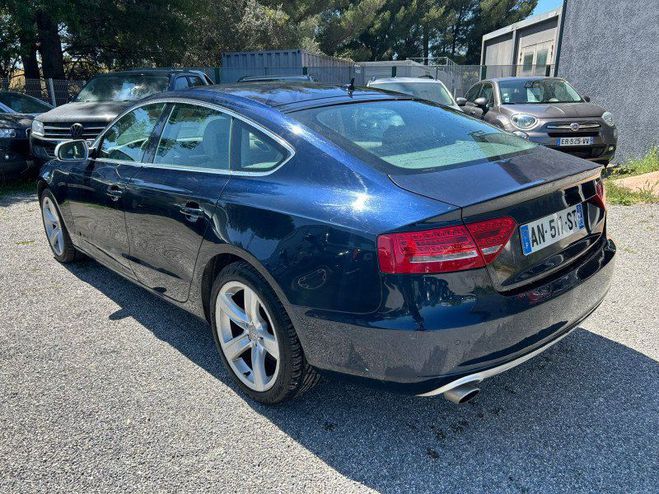Audi A5 Sportback 3.0 V6 TDI 240CH DPF AMBITION  BLEU F de 2010