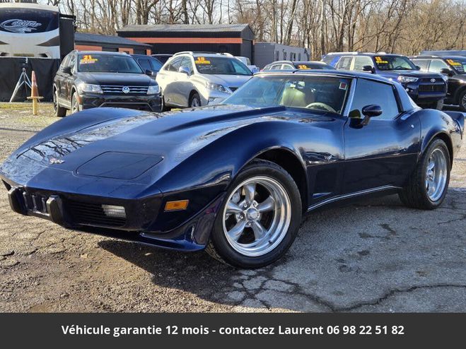 Chevrolet Corvette C3 1979 coupe 350 ci v8 195 hp l48 3 tur Bleu de 1979
