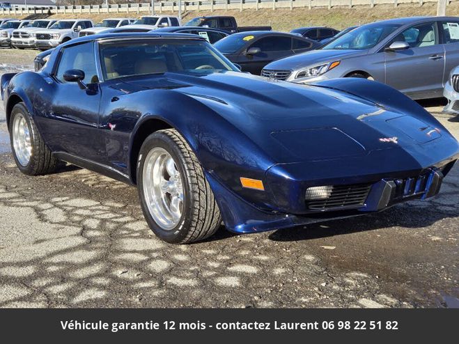 Chevrolet Corvette C3 1979 coupe 350 ci v8 195 hp l48 3 tur Bleu de 1979