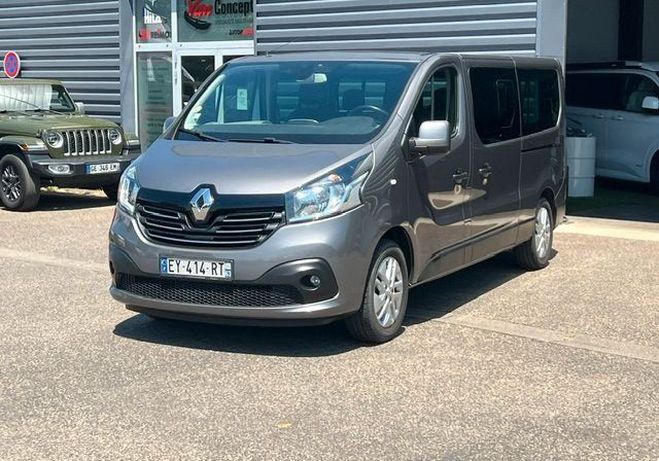 Renault Trafic Long 1.6L DCI 125Ch 87KM 8 places Gris de 2017