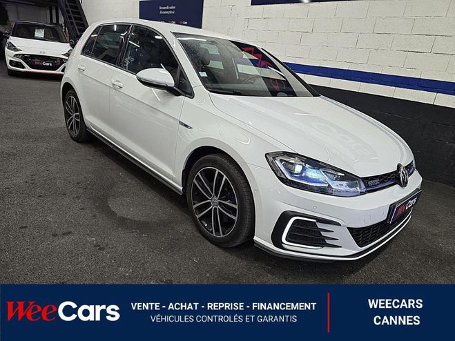 Volkswagen Golf 1.4 TSI GTE 204H 150 HYBRID Rechargeable BLANC de 2017