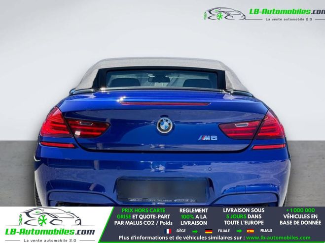BMW M6 M6 560CH Bleu M�tallique de 2013