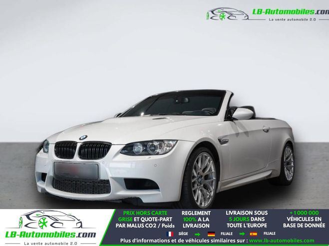 BMW M3 CABRIOLET 420CH Blanc M�tallique de 2012
