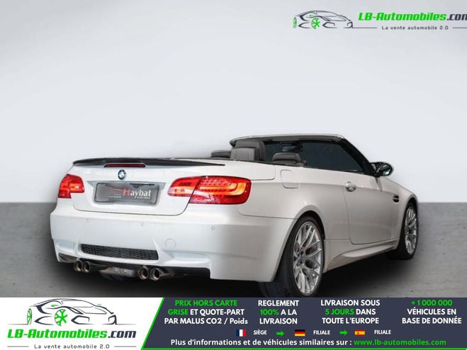 BMW M3 CABRIOLET 420CH Blanc M�tallique de 2012