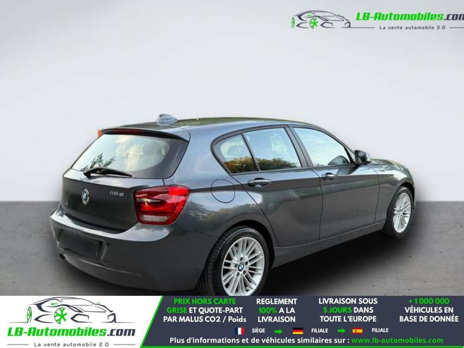 BMW Serie 1 116d 116CH BVA Gris M�tallique de 2013