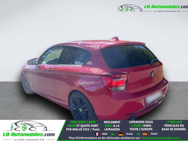 BMW Serie 1 116i 136CH BVA Rouge M�tallique de 2013